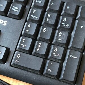 Black Numeric Keypad Keyboard - Brand Unspecified